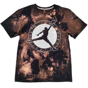 Air Jordan Flight Club Custom Bleach Dyed T-Shirt